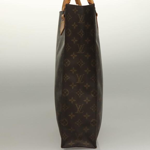 LOUIS VUITTON Monogram Sac Plat Hand Bag M51140 - Picture 5 of 16